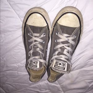 Grey converse